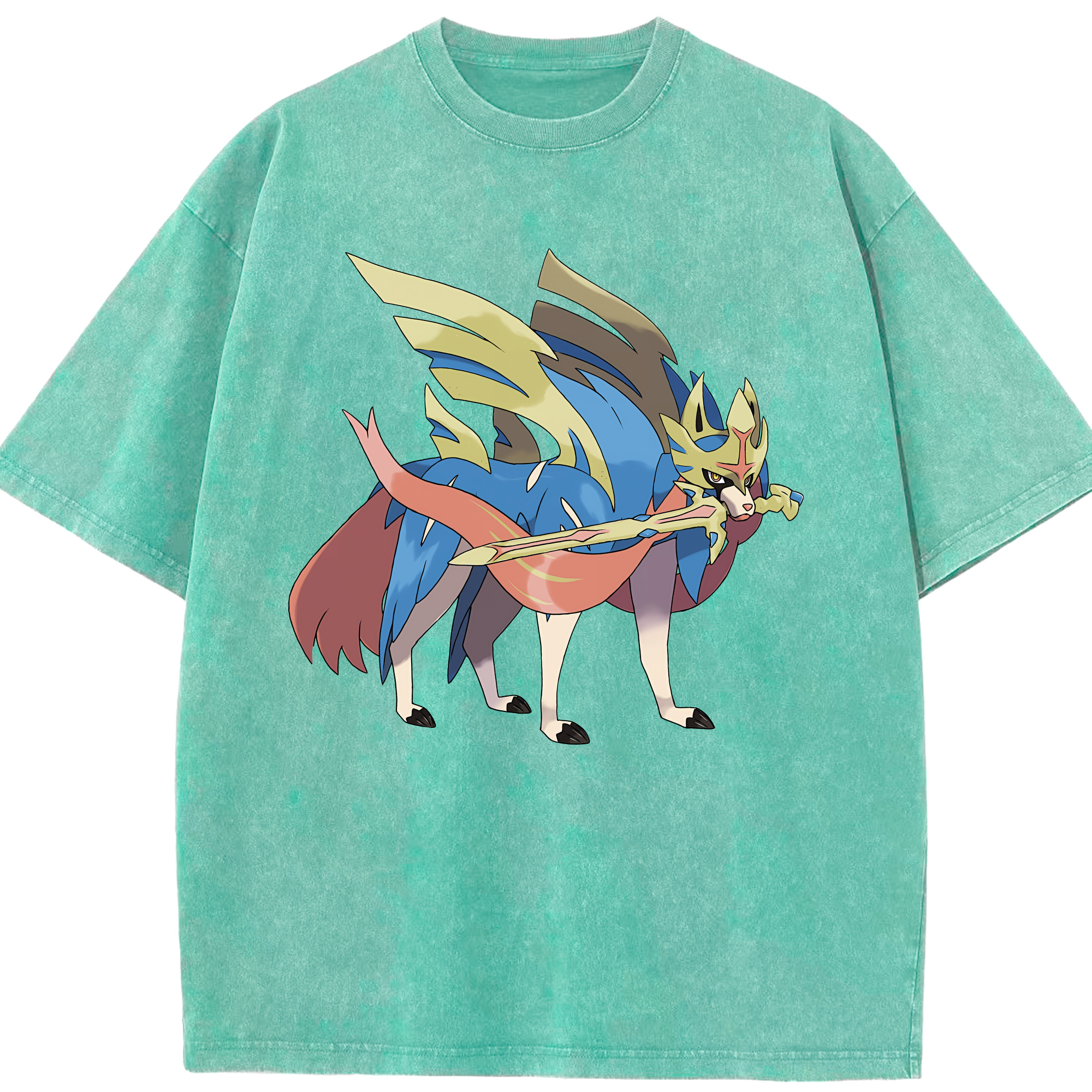 （画像用） ポケットモンスター Pokémon 綿100% ヴィンテージ風 半袖Tシャツ（フロントプリント）